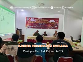 Rakor persiapan event hari jadi ke 113 Kalurahan Rejosari